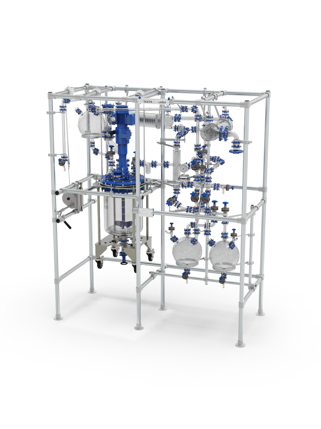 Szklane instalacje półtechniczne - chemReactor BR/GR