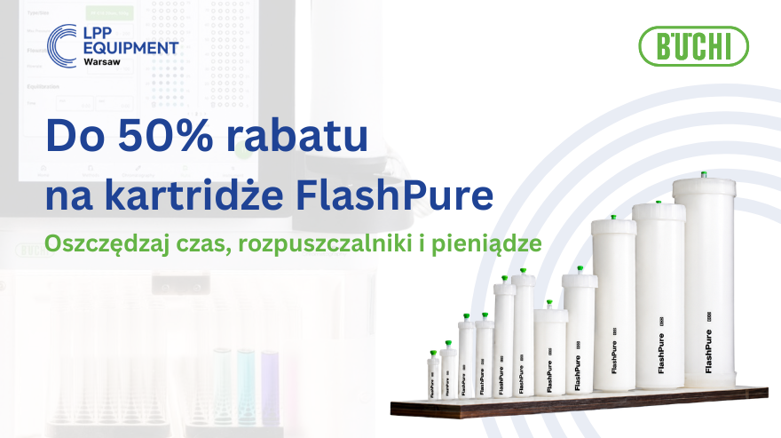 FlashPure Cartridges – Save Money, Time and Solvents!